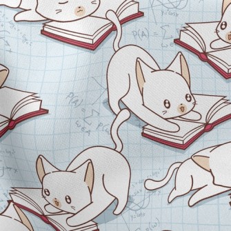 Cat Reading Stretch Ponte