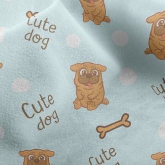 Puppy Dog Bone Micro Fleece