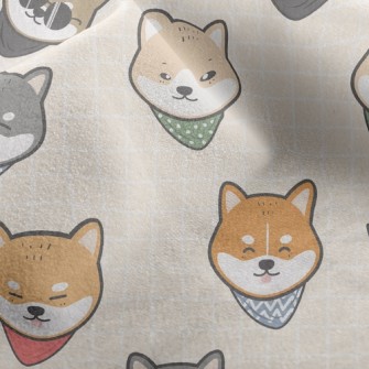 Cute Shiba Inu Micro Fleece