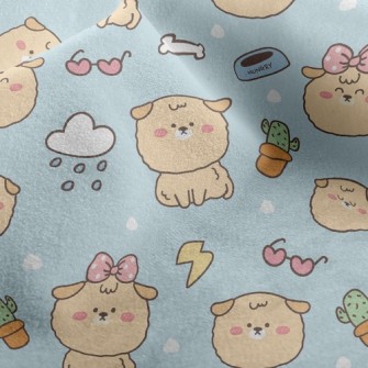 Cute Dog Micro Fleece