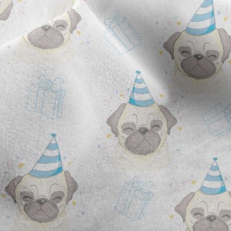 Happy Pug Micro Fleece