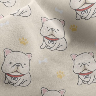 Cute French Bulldog Micro Fleece