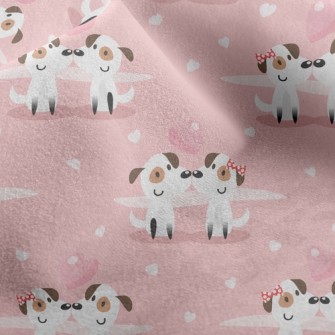 Puppies In Love Micro Fleece