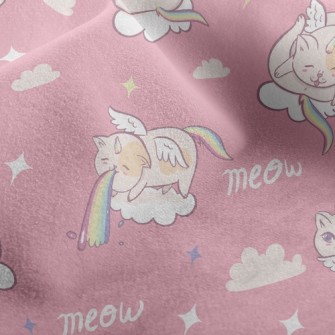Unicorn Cat Micro Fleece