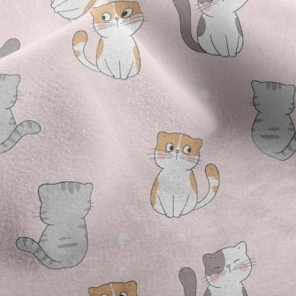 Cute Cat Micro Fleece