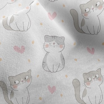 Cute Cat Micro Fleece