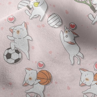 Ball Games And Cats Micro Fleece