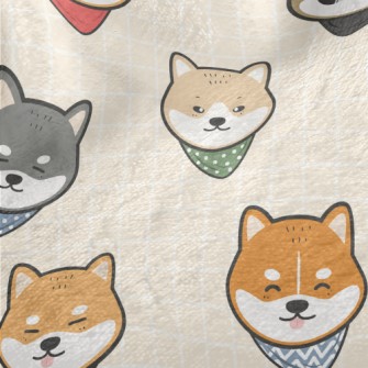 Cute Shiba Inu Minky