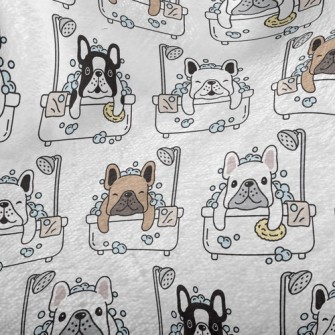 Shower French Bulldog Minky