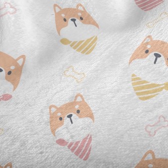 Wearing Scarf Shiba Inu Minky