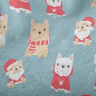Christmas Costume French Bulld Minky
