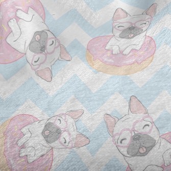 Donut French Bulldog Minky