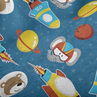 Rocket Elephant And Bear Minky