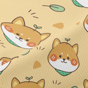 Shiba Leaves Piqué