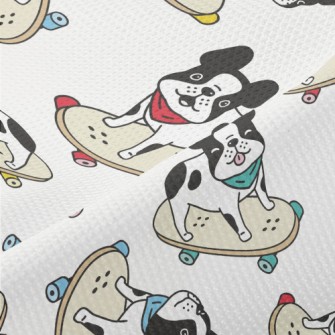 Skateboard French Bulldog Piqué