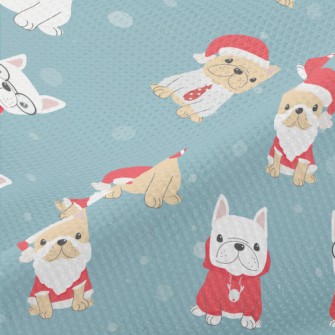 Christmas Costume French Bulld Piqué