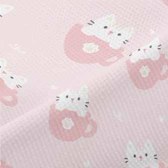 Coffee Mug Cat Piqué