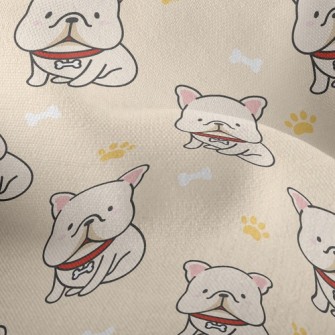 Cute French Bulldog Lightweight Performance Linen