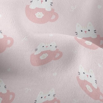 Coffee Mug Cat Lightweight Performance Linen