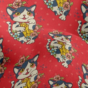 Lucky Cat Lightweight Performance Linen
