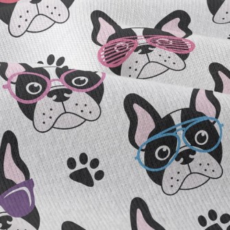 French Bulldog With Glasses Modern Jersey