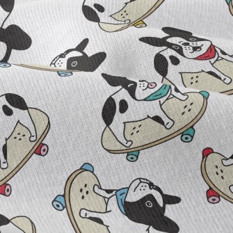 Skateboard French Bulldog Modern Jersey