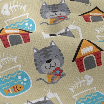 House Fish Tank Cat Modern Jersey