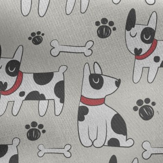 Bitch Dog Bones Jersey Backed Fleece