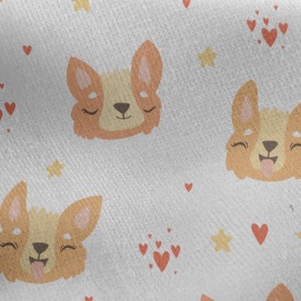 Corgi Jersey Backed Fleece