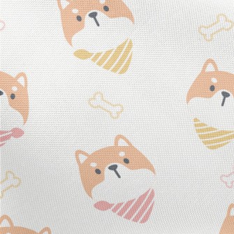 Wearing Scarf Shiba Inu Pongee
