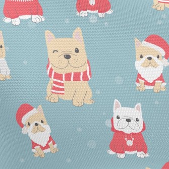 Christmas Costume French Bulld Pongee