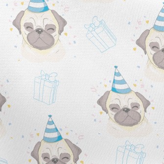 Happy Pug Pongee