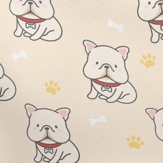 Cute French Bulldog Pongee