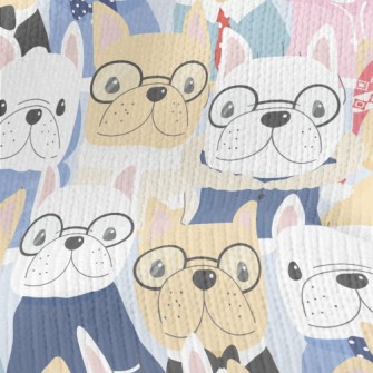 Gentleman French Bulldog Stretch Jersey