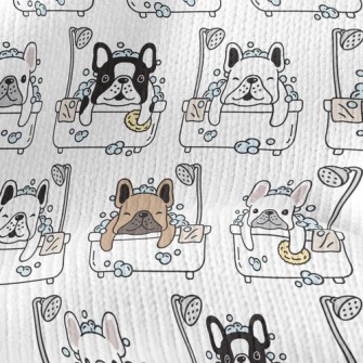 Shower French Bulldog Stretch Jersey