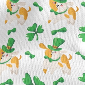 Hat Dog Clover Stretch Jersey