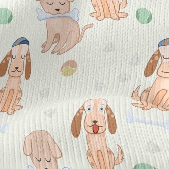 Cute Dog Stretch Jersey