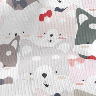 Cute Husky Stretch Jersey