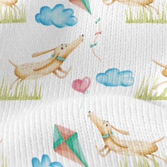 Kite And Sausage Stretch Jersey