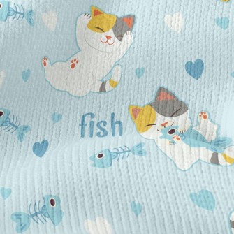 Cat Fish Bone Stretch Jersey