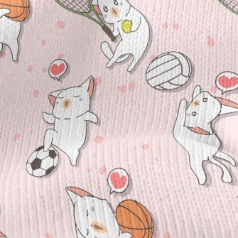 Ball Games And Cats Stretch Jersey