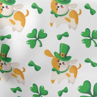 Hat Dog Clover Lightweight Cotton Poplin