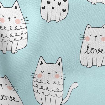 Lazy Cat Lightweight Cotton Poplin