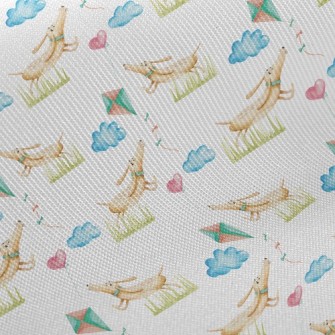 Kite And Sausage Midweight Cotton Poplin