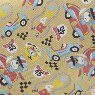 Racing Dog Midweight Cotton Poplin