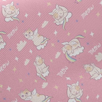 Unicorn Cat Midweight Cotton Poplin