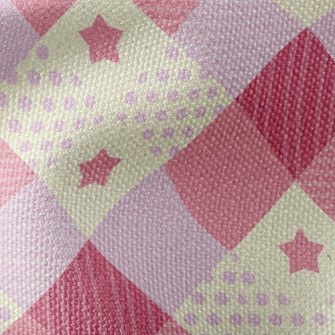 Cute Little Stars Waterproof Canvas
