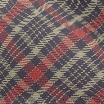 Elegant Plaid Chiffon