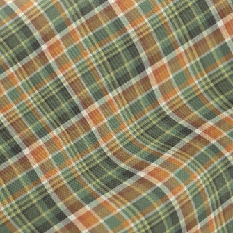 Ordinary And Elegant Plaid Twill