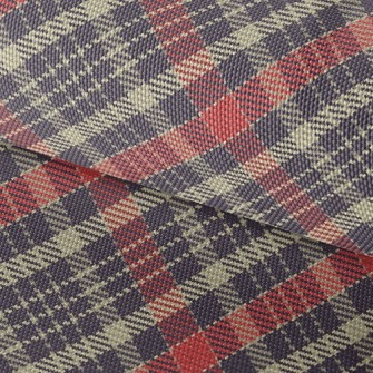 Elegant Plaid Waterproof Oxford